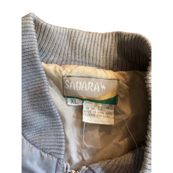 Vintage 103 Div. World War II Gray Embroidered Bomber Jacket Size XL - Picture 4 of 9